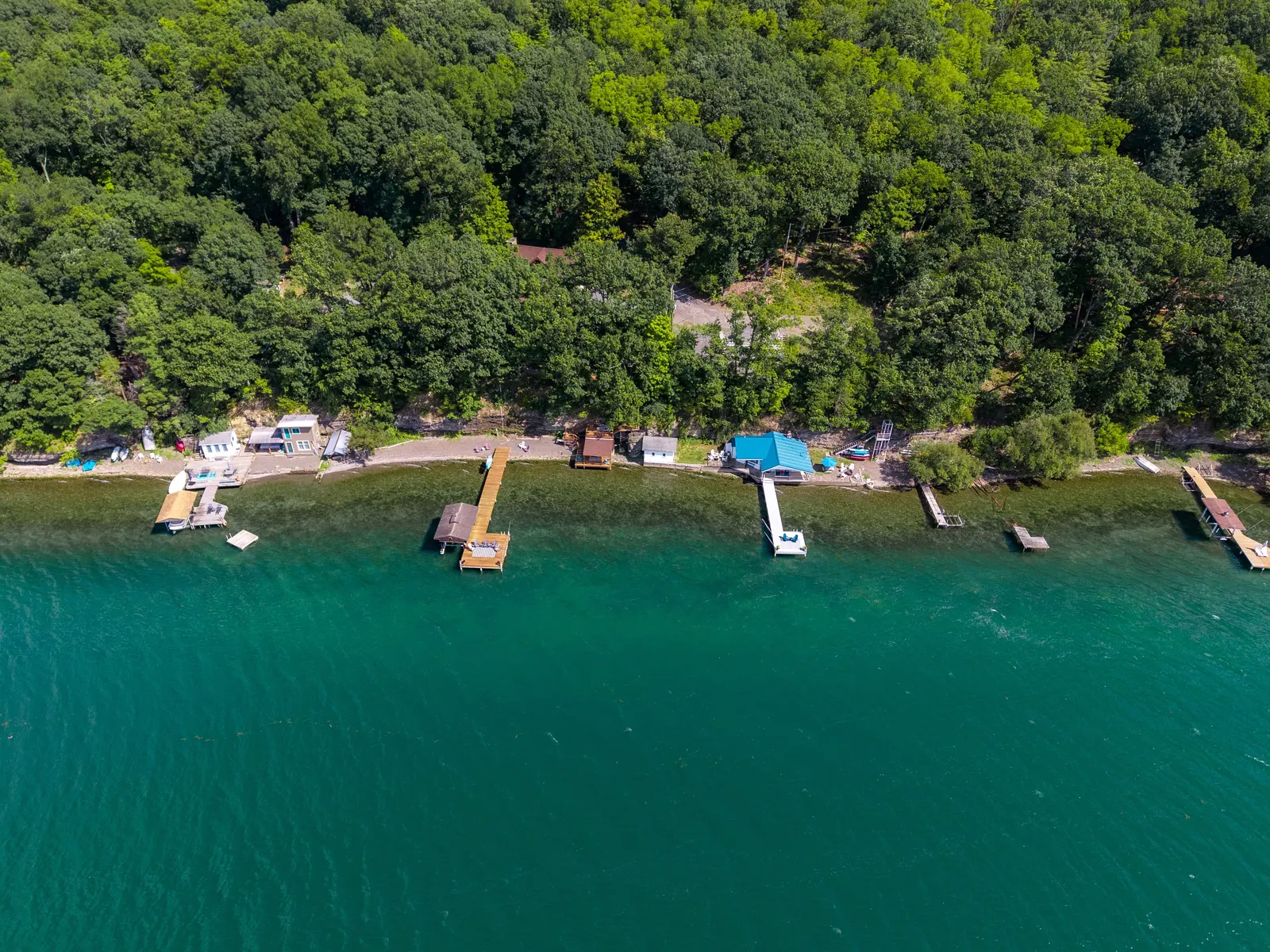 Smooth Sailing FLX — cottage from the water