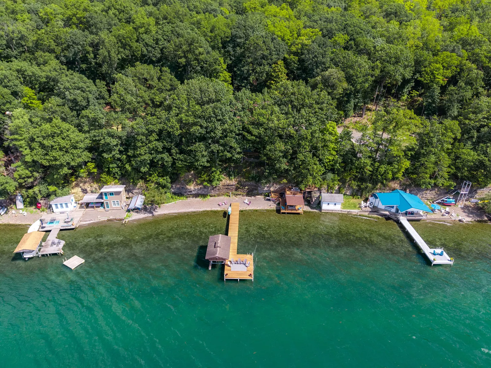 Smooth Sailing FLX — cottage aerial view