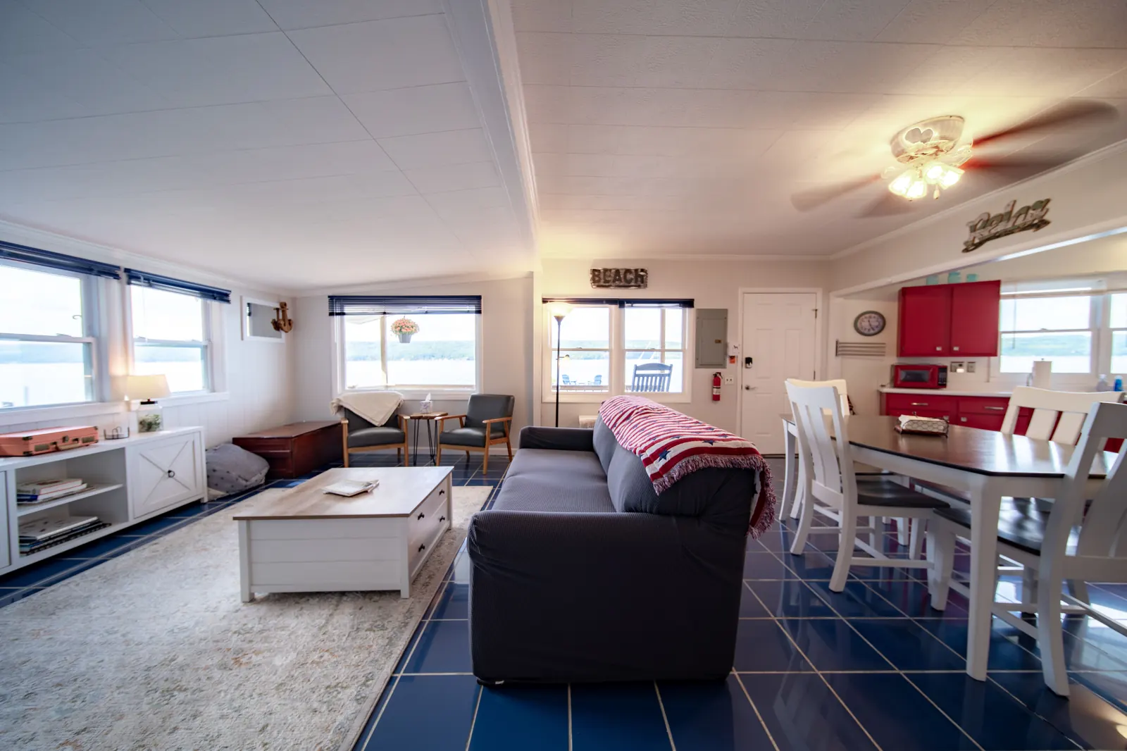 Room at Smooth Sailing FLX, from the 2026 shoot